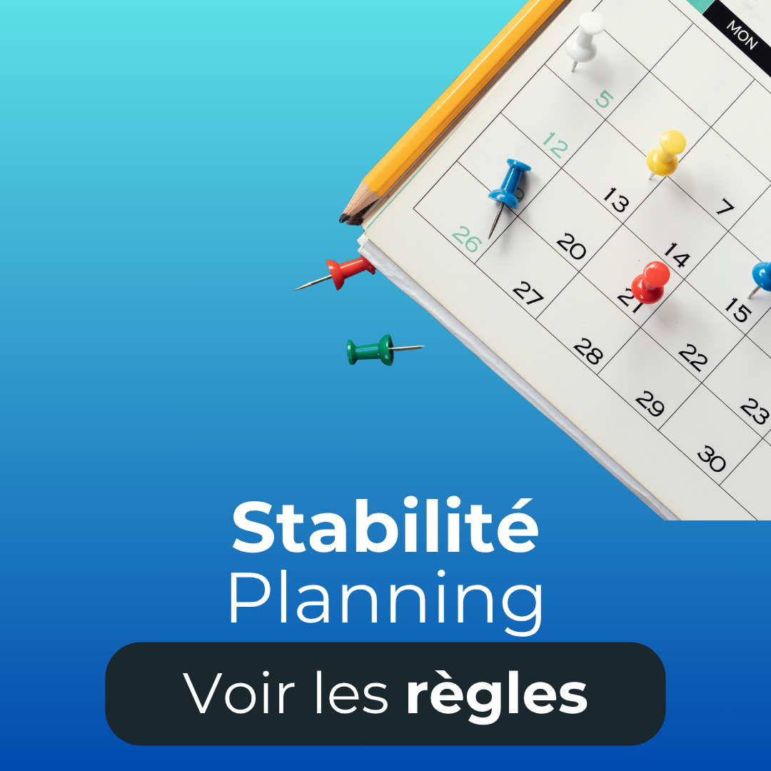 Stabilité Planning